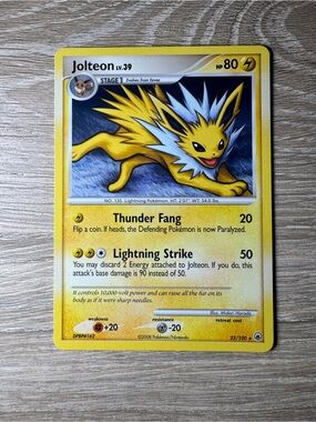 Jolteon #23/Pokemon Majestic Dawn